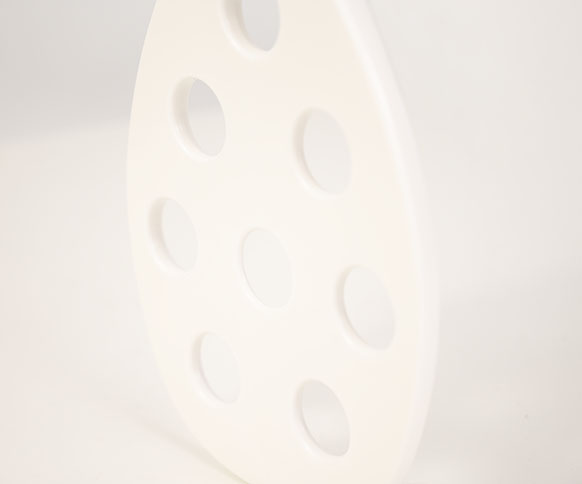260mm One Piece Polypropylene Paddle with Holes - Image 3