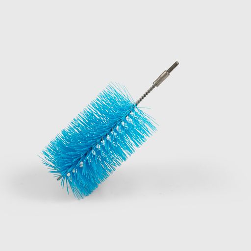 60mmØ Medium Crimped Fill Twisted Stainless Steel Wire Head Brush with Ferrule - T965