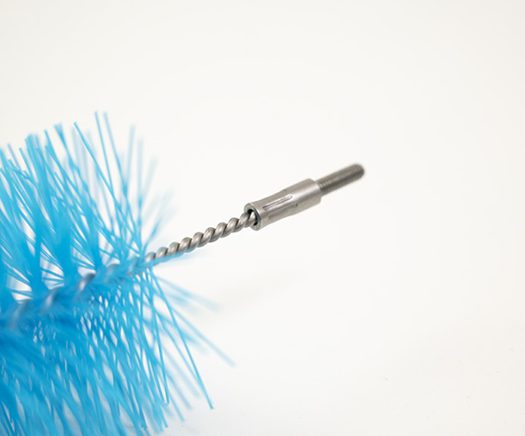 60mmØ Medium Crimped Fill Twisted Stainless Steel Wire Head Brush with Ferrule - T965 - Image 4