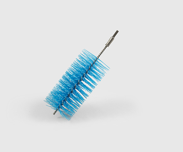 75mmØ Medium Crimped Fill Twisted Stainless Steel Wire Head Brush with Ferrule - T966
