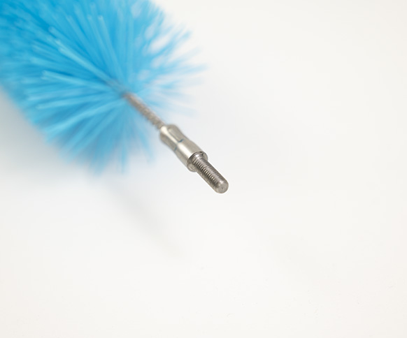 75mmØ Medium Crimped Fill Twisted Stainless Steel Wire Head Brush with Ferrule - T966 - Image 2