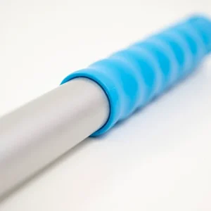 340mm x 25mmø Aluminium Handle with Polypropylene Grip